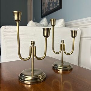 Discontinued Hearth & Hand Staggered Taper Candelabras (Set of 2)